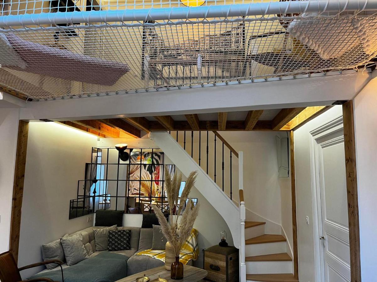 Le Marechal Duplex - Appartement Avec Jacuzzi - Caen Hyper Centre ภายนอก รูปภาพ